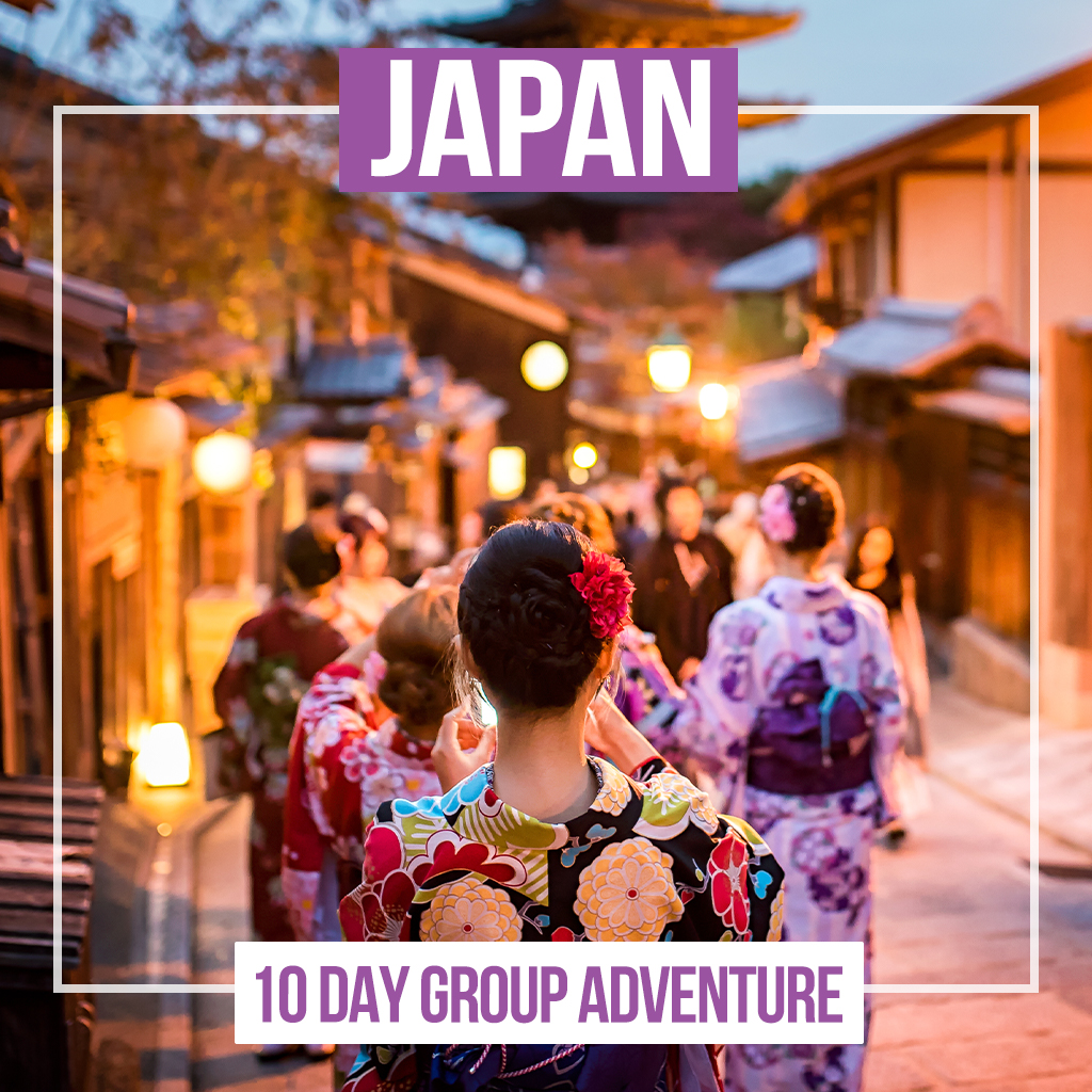 group tours to japan from us