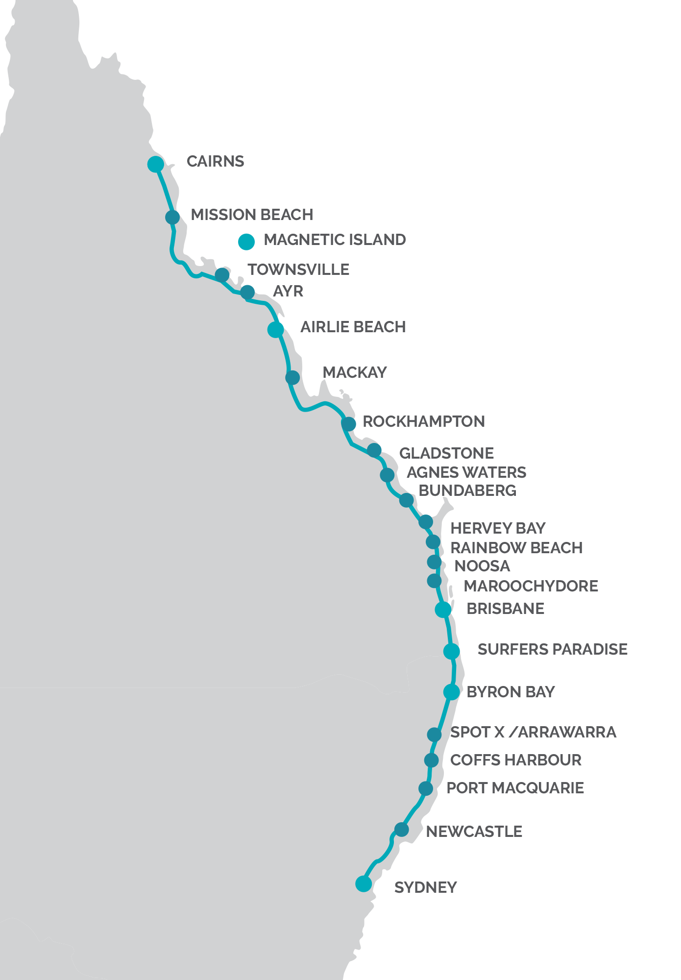 Australia-Travel-Pass-Map-East-Coast-Australia-Bus-Passes